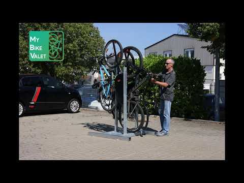 OnStreet - Vertical Bike Rack System – My Bike Valet